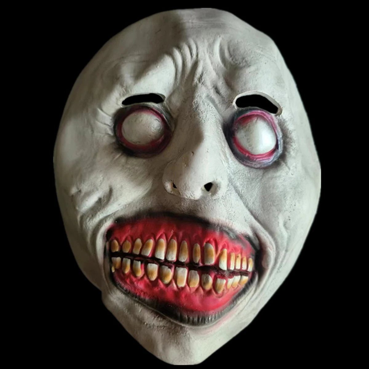 1pc Evil Smiling Demon Halloween Mask - Perfect for Horror Role-Playing and Costume Parties - Great Gift Idea