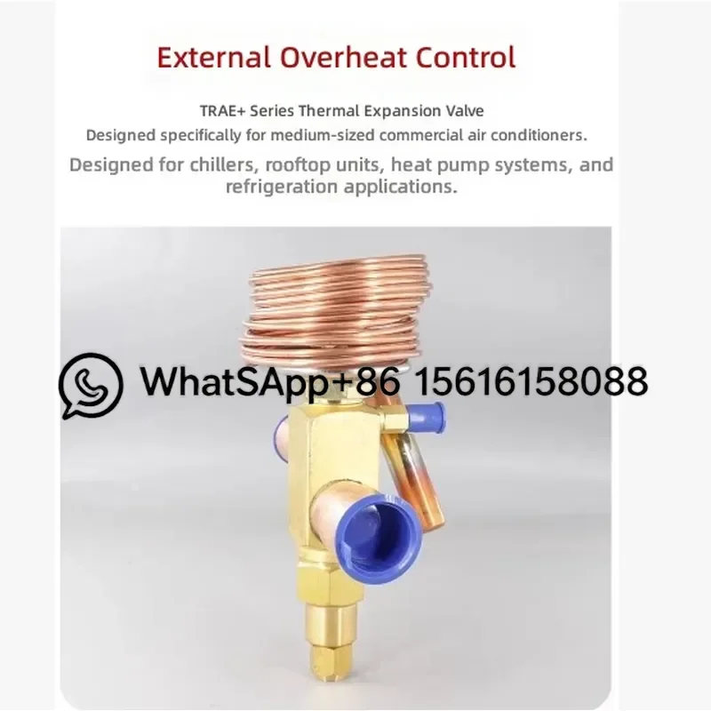 Original Emerson Thermal Expansion Valve TRAE 20HCA 30HCA 40HCA 50HCA 60HCA 70HCA HVAC Refrigeration AC Parts Spot Shipping