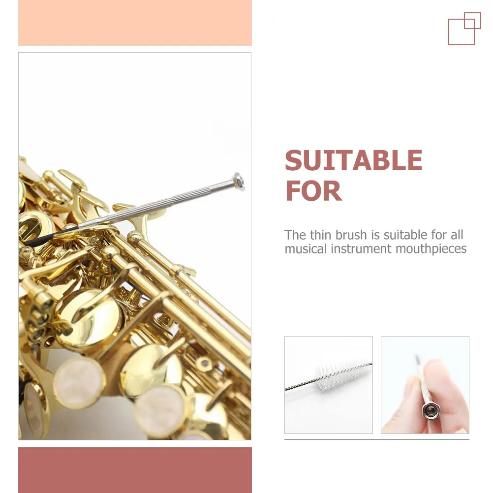 

1Set Saxophone Cleaning Cloth Reusable Tear-Resistant Sax Cleaner Instrument Maintenance Multipurpose Sax Wipe Cloth Cleaning