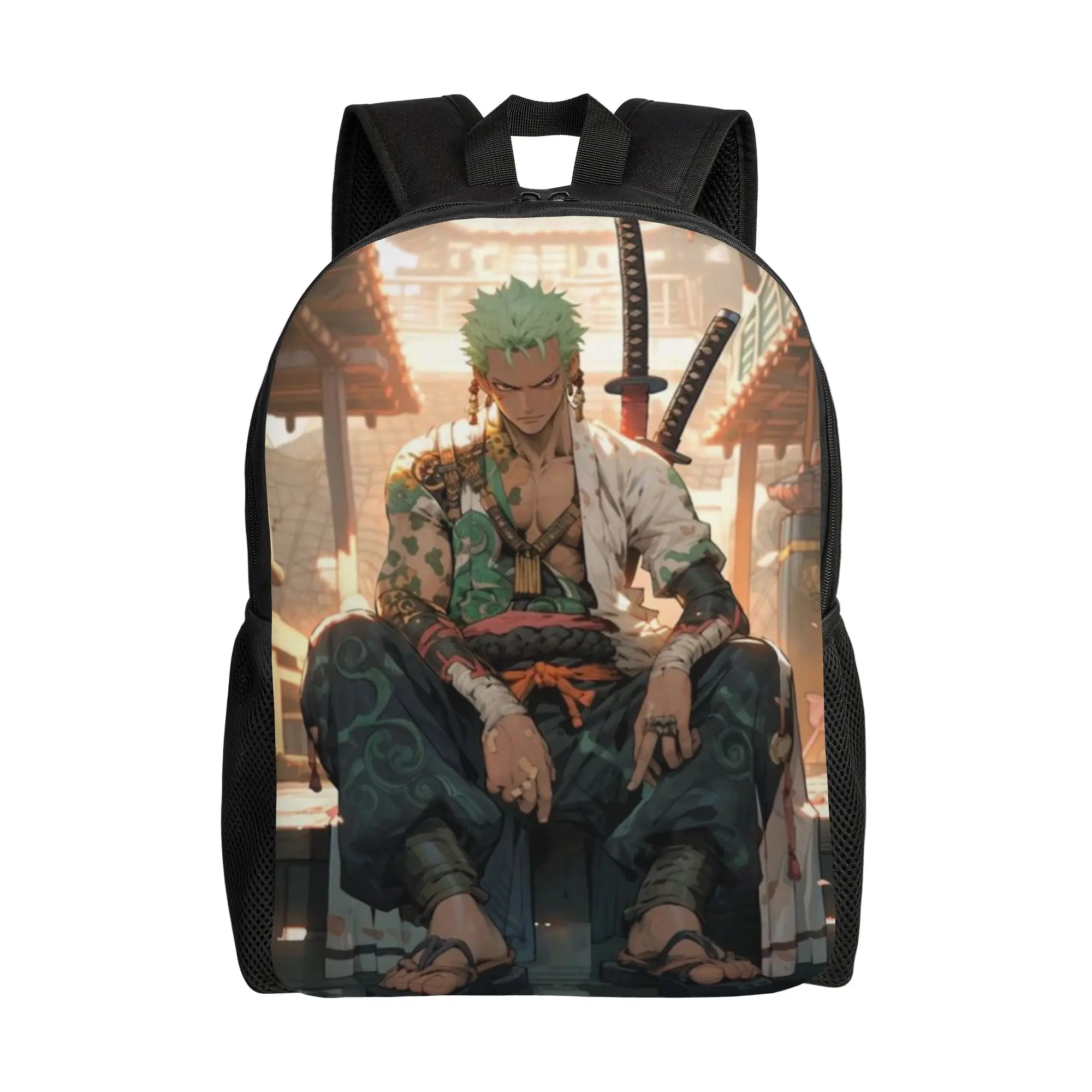 Back to school season Daily Pirate King Anime Schoolbag One Piece Female Backpack