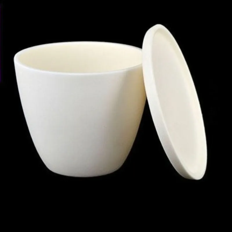 

Корундовый тигель из оксида алюминия с крышкой, 99% оксид алюминия, 200 мл/300 мл, с крышкой