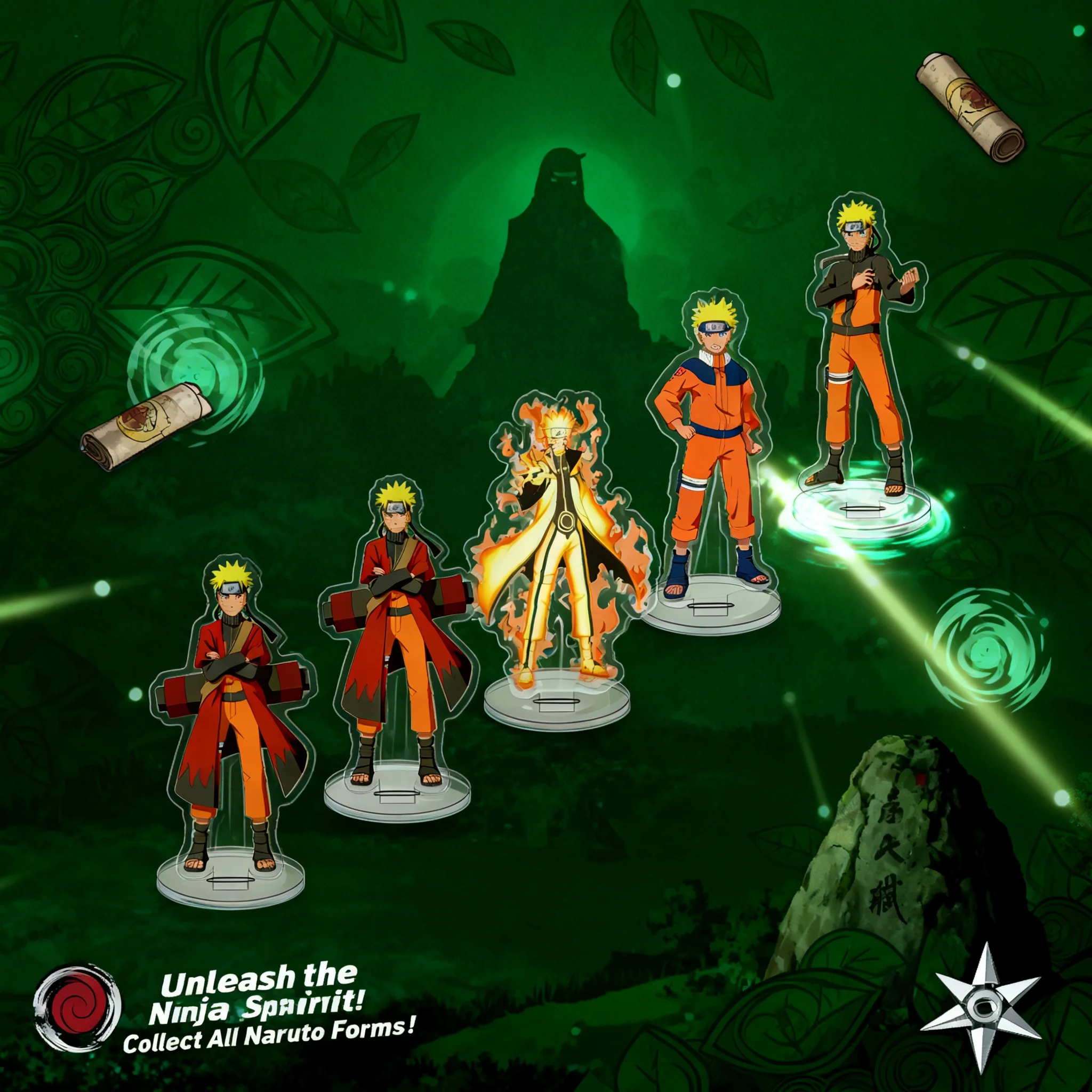 

Naruto Six Paths Sage Mode Acrylic Standee Anime Figure Desktop Decor Cosplay Gift