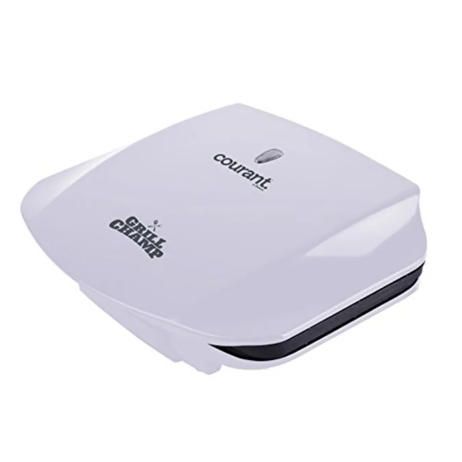 

Contact Grill Panini Press Grill Indoor Grill Champ White CCG-5681