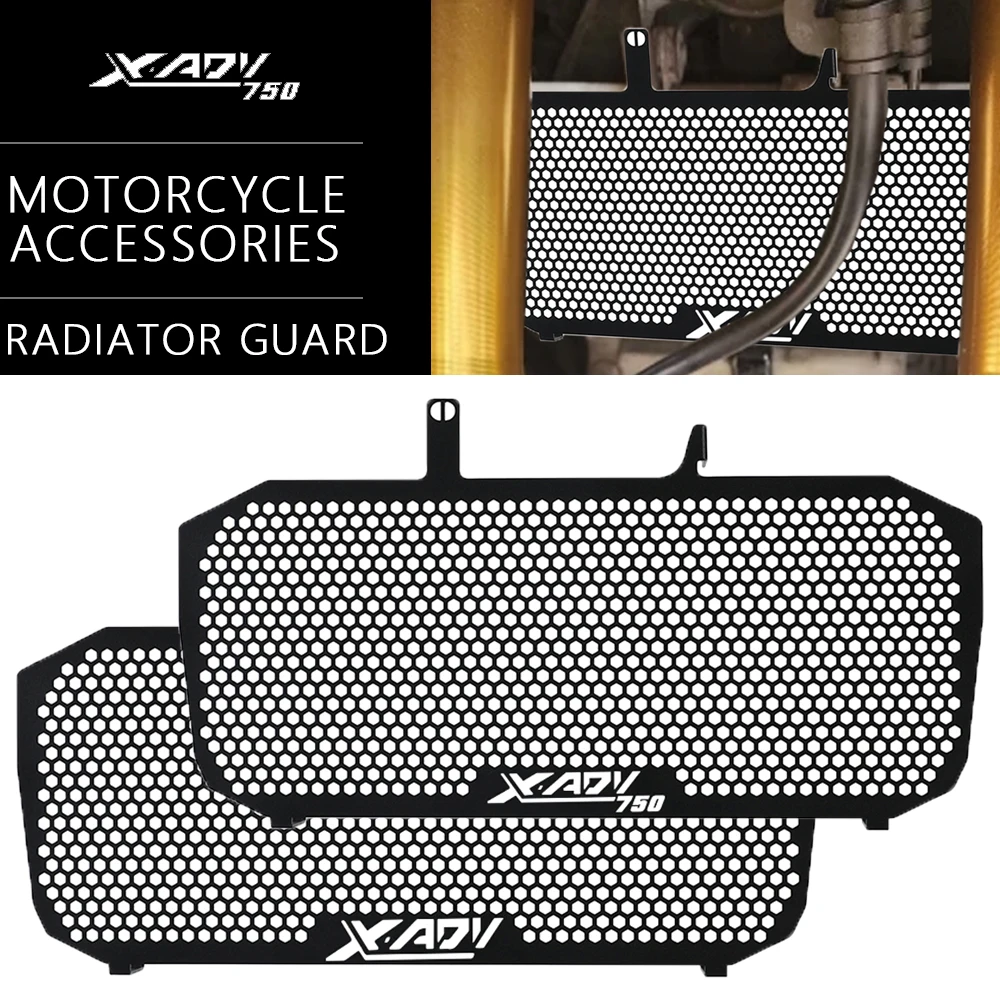 

X-ADV 750 Motorcycle Accessories Radiator Guard Protection Grille Cover For Honda X-ADV750 XADV750 2021 2022 2023 2024 2025 2026