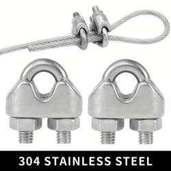 U-Shaped Cable Clips M2 M3 M4 M5 M6 M8 M10 Wire Clamp,Metal Clip,Hardware Rigging,Hardware Accessories,304 Stainless Steel