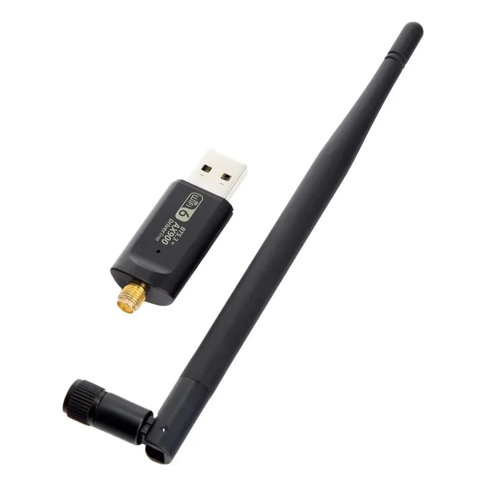 900mbps USB Bluetooth 5.3 Wifi Adapter 2 in 1 For PC BT wifi6 2.4G 5G 5dbi Dongle Usb Wireless WiFi Receiver for PC