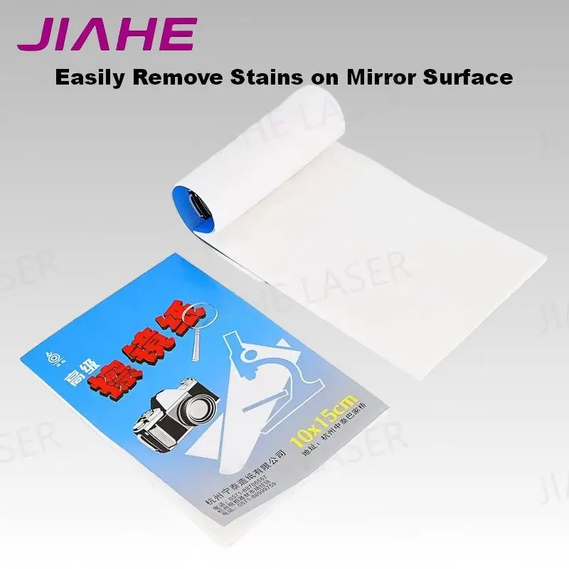 50 Sheets Lens Cleaning Paper Camera Microscope Lens Tissue Disposable Optical Glasses Precision Instrument Cleaning