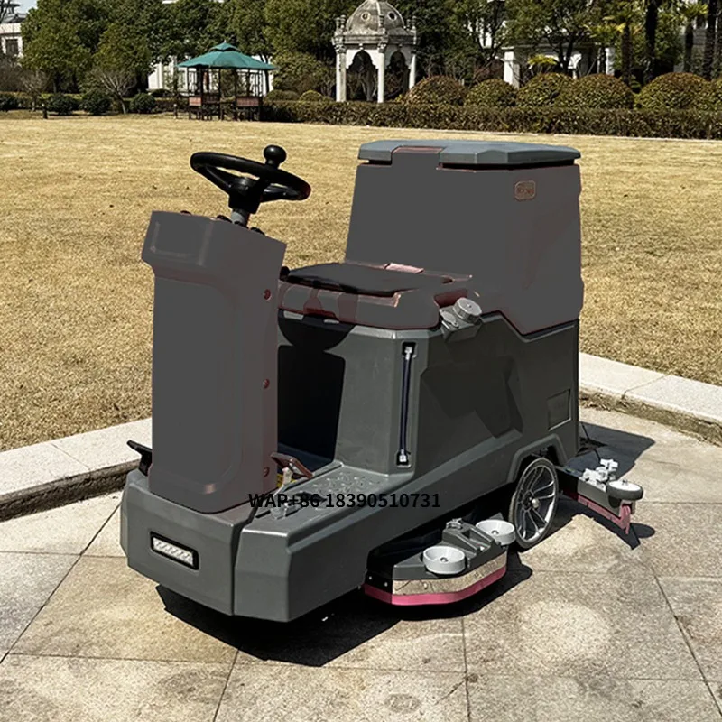 BY-RX1000 Heavy Duty Industrial Factory Cleaning Machine Auto Floor Scrubber Dryer Cleaner Equipment