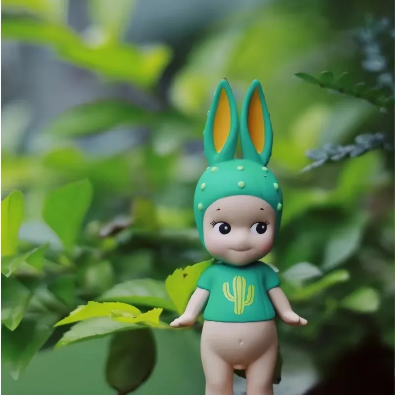 Hot Sonny Angel Mini Figuhe Cactus Series Blind Box Mysterious Surprise Tide Play Toy Doll Lucky Mascot Hand-Made Christmas Gift