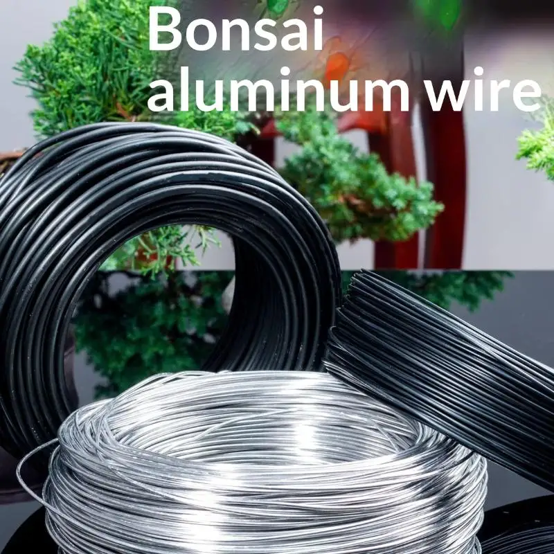 1/2Pcs Garden Plant Support Aluminum Wire Bonsai Training Wire For DIY Bonsai Craft Climbing Vine Tree Shaping Gardening Tool