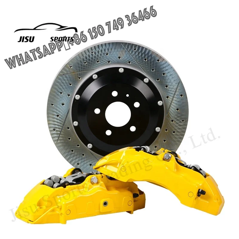 

18z Modified 18inch 6 Pot Brake Caliper Kit with Electronic Parking Brake for Honda Insight Nissian Maxima VW Golf Mk4 Mk7 Mk8