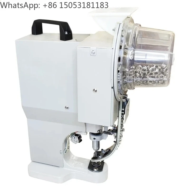 High Speed Automatic Electric Grommet Eyelet Punching Machine, 5.5–12mm Eyelet Size, CE Certified, Made in China