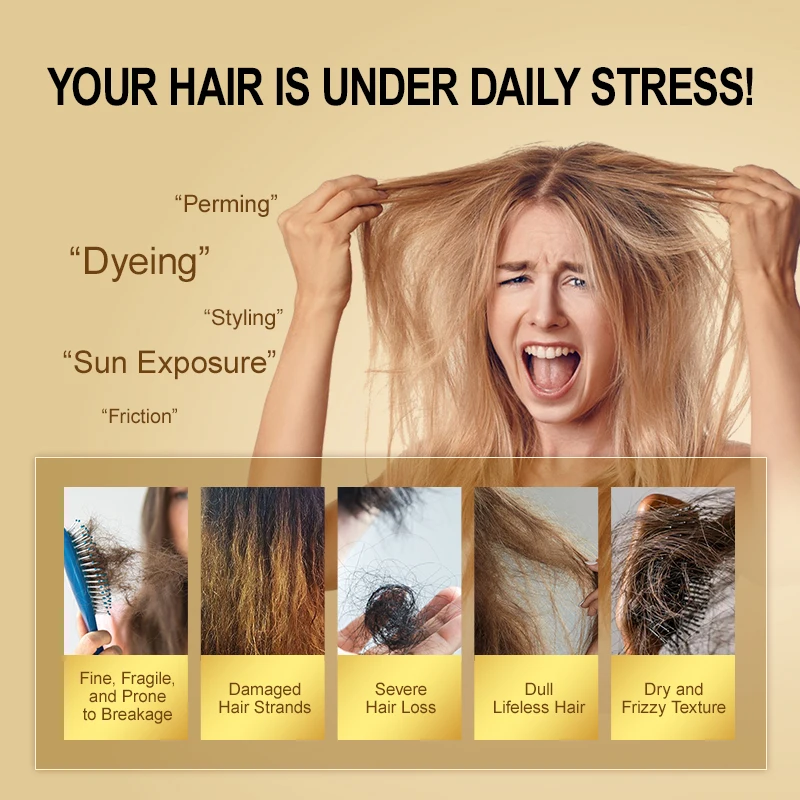 Amino Acids Hair Mask for Dry Damaged Hair Argan Oil Moisturizing Smoothing Hair Treatment Deep Nourishing Hair Repair Mask