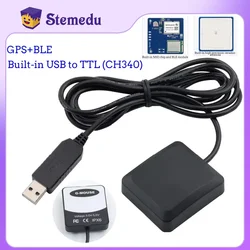 New M10 G-MOUSE GPS + BLE Module CH340 USB to TTL GPS+Beidou+Galileo+QZSS Positioning Module for Car Boat Laptop Navigation DIY
