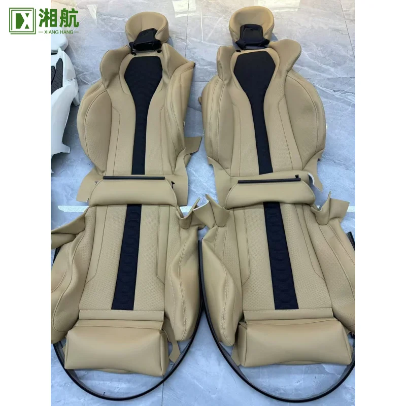Suitable for S4RS4S5RS5, All-in-One A4A5Q5 Upgraded Sports Seat Custom Leather Cover with Sponge Kit