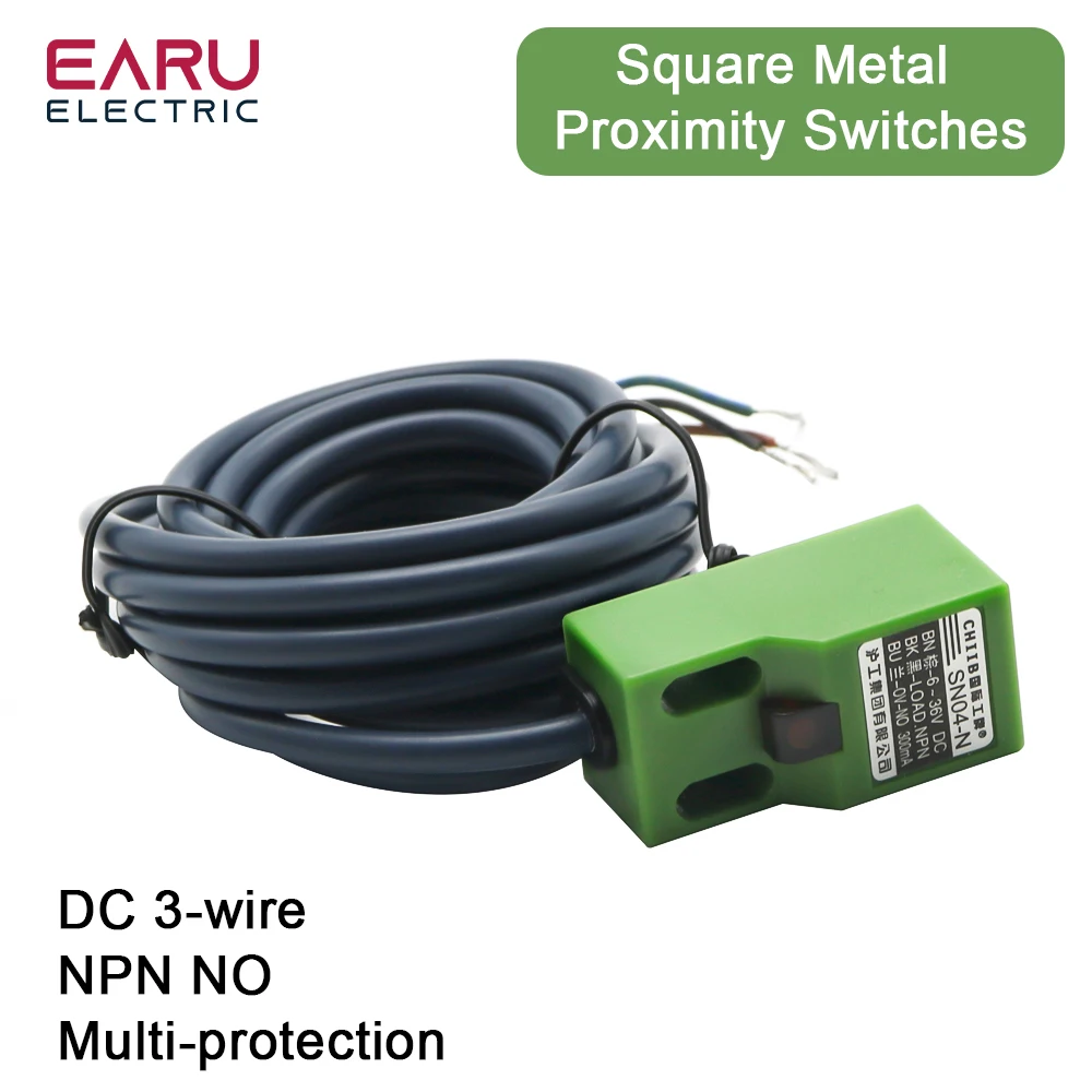 SN04-N SN04-N2 SN04-P SN04-P2 Famous SN04N 4mm Approach Sensor NPN PNP 3 Wire NO NC 6-30V DC Inductive Proximity Switch