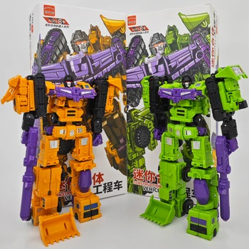 Transformatie 6 in 1 Model MINI Devastator 21 CM Action Figure Robot Plastic Speelgoed BESTE Gift Kind Kid