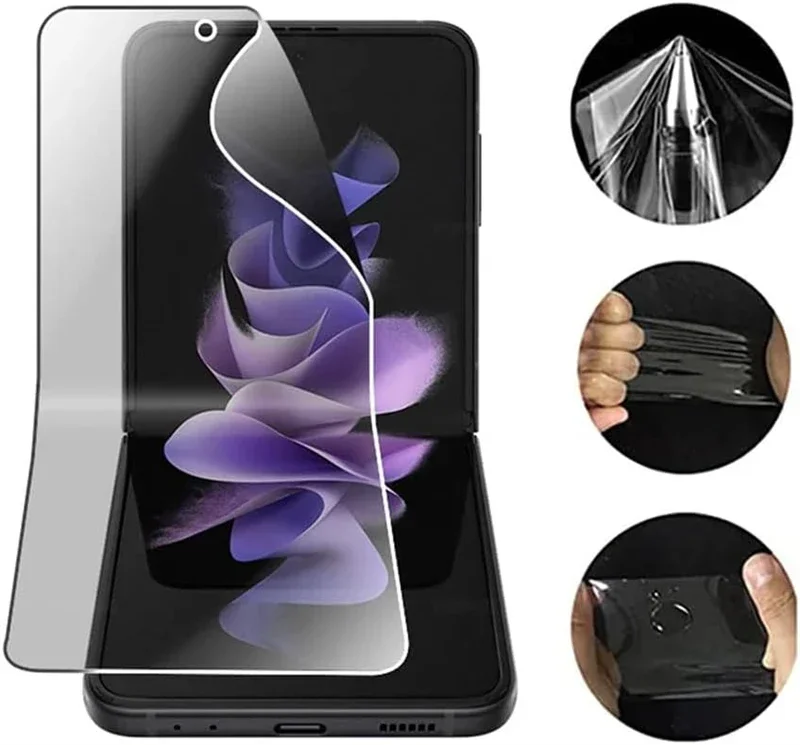 فيلم هيدروجيل ناعم لسامسونج جالاكسي Z فليب ، مضاد للتجسس ، واقي شاشة TPU ، خصوصية داخلية ، فليب 5 ، 4 ، 3 ، Flip5 ، Flip4 ، Flip3 #2