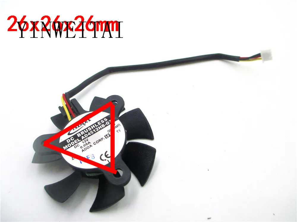 NEW FAN FOR AD4512HB-G73 Y43A9T AD4512HB-G72 CAX232 2CY43A9T 12V 0.09A