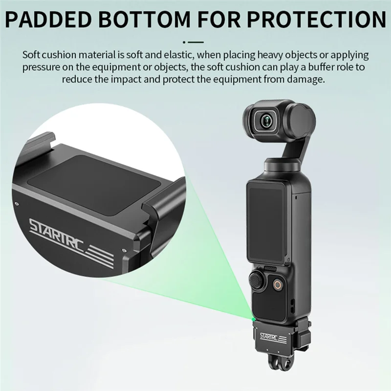 C9-STARTRC Quick Release Adapter Expansion For DJI Pocket3 Quick Release Adapter Expansion Multi-Function Docks