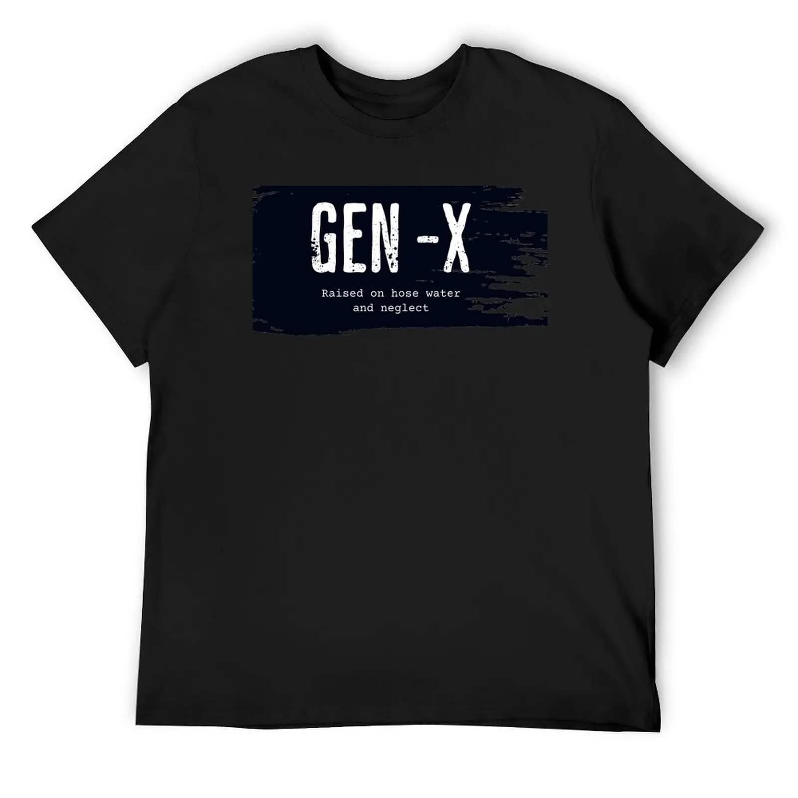 

GEN X приподнятая на шланге вода и неразделяет футболку Humor Generation X, уличная одежда, мужская футболка с животным принтом для мальчиков