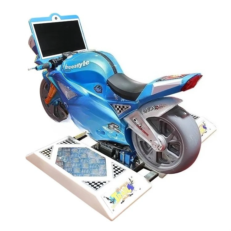 Moto Coin Operated Riding Kids Simulator Ride Center Racing Super Arcade Moto Bike Simulator Game Machine
