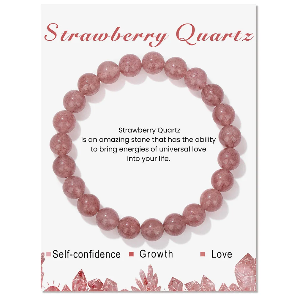 Trend ige Naturstein perlen Tigerauge Armband 8mm runde Amazonit Howlite Quarz Perlen elastische Armbänder Frauen Männer Yoga Schmuck – Detail 14