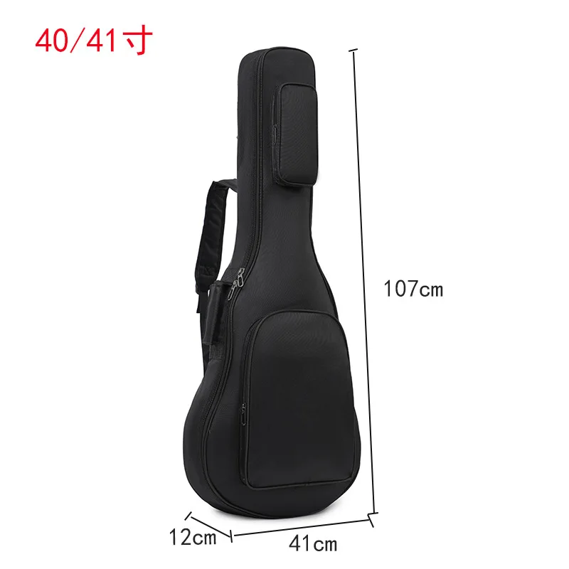 Thickened electric guitar bag, electric bass bag, printed bass bag, Oxford backpack, folk classical backpack