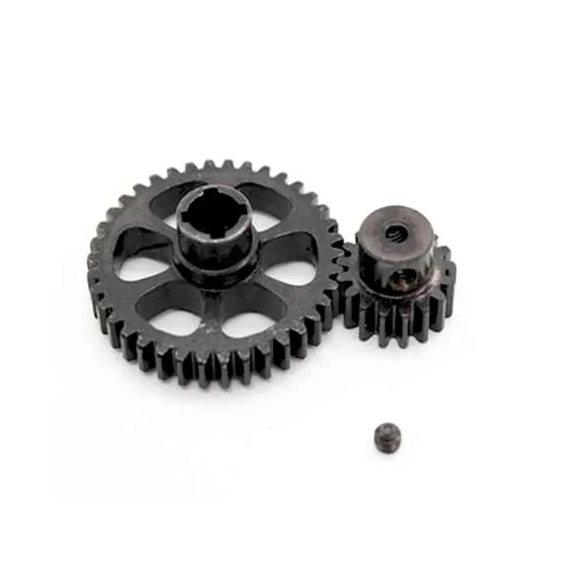 

Upgrade Part Metal Reduction Gear + Motor Gear Spare Parts For Wltoys A949 A959 A969 A979 K929 RC Car Remote Control Toy Parts