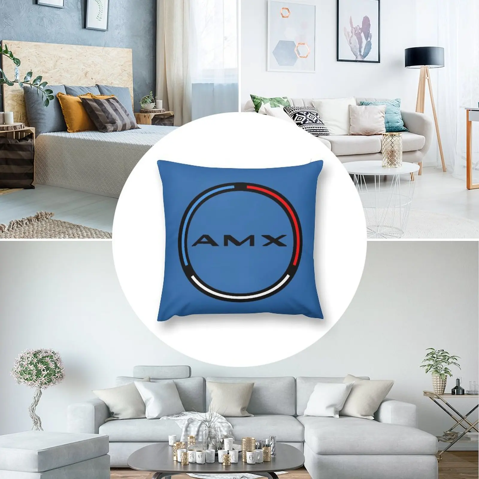 AMC AMX Throw Pillow Capas de fronha decorativas para travesseiros