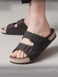 Men's comfortable sandals with adjustable buckle strap, perfect fit, durable sole for ultimate comfort, suitable for outdoor wea