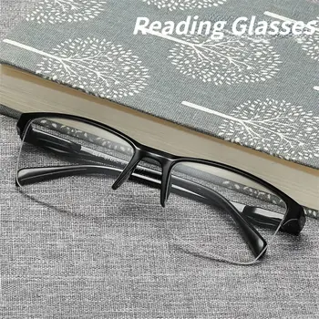 超輕方形半框老花眼鏡 男 女士 +0.25 0.5 0.75 1 1.25 1.5 1.75 2 2.25 2.5 2.75 3 8 最佳銷售 0.25度老花眼鏡 - №3