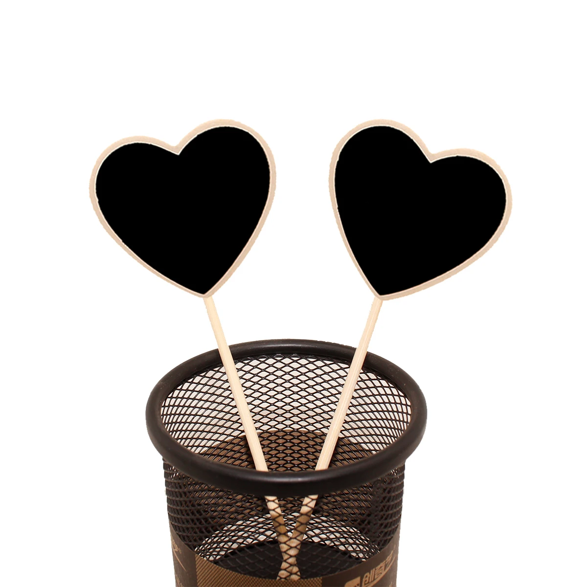 

20pcs Mini Chalkboard Toppers Wood Signs Garden Labels Plant Tags Lightweight Christmas Weddings Crafts Decor