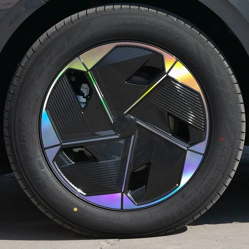 Wheel Rim Blackout Stickers For Changan Qiyuan A05 Anti-Scratch Hub Decals Cover Scratches Modified Car Styling Accessories
