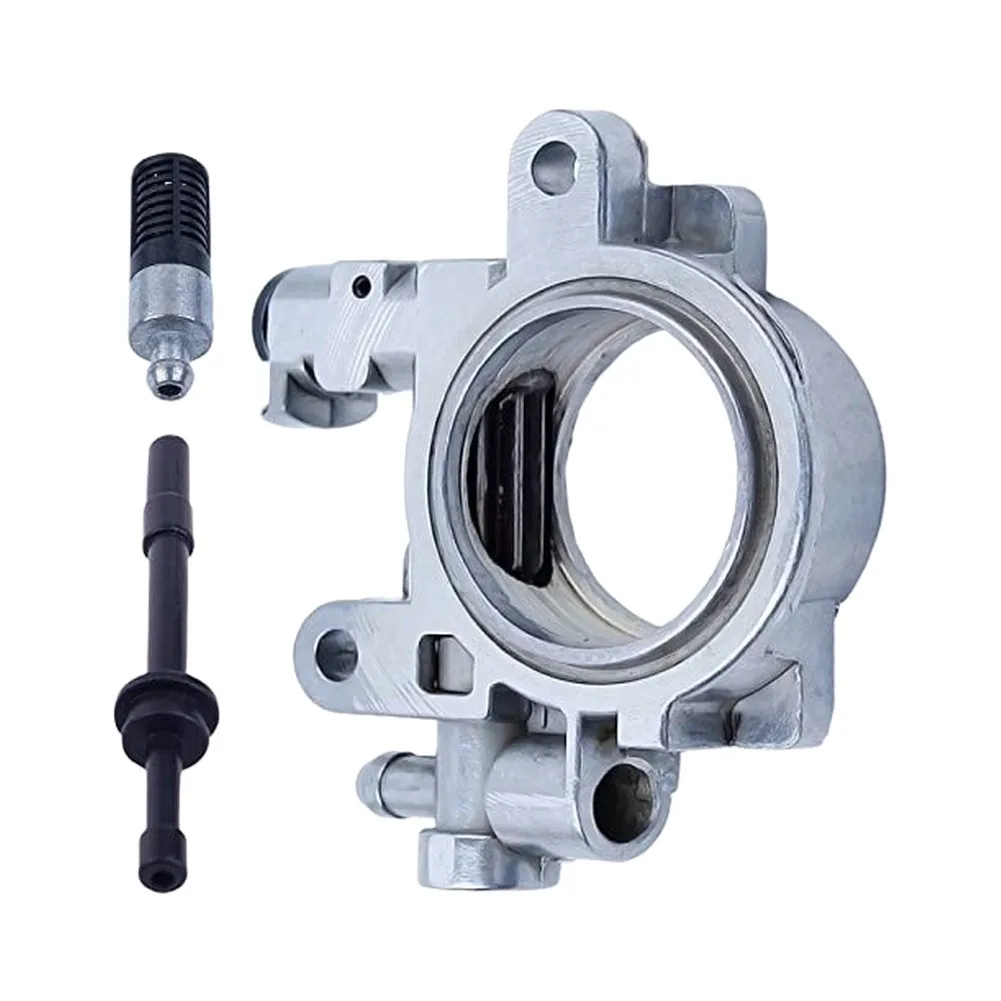For Worm Gear System Saw Lubrication Pump Oil Pump MS290 For Demanding Environments Metal Construction Consistent Oil Flow