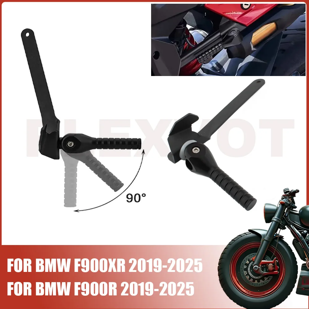 

Motorcycle Lifting Lever Assist Bar Folded Jack-up Handle for BMW F900 R XR F900R F900XR 2019-2025 2024 2023