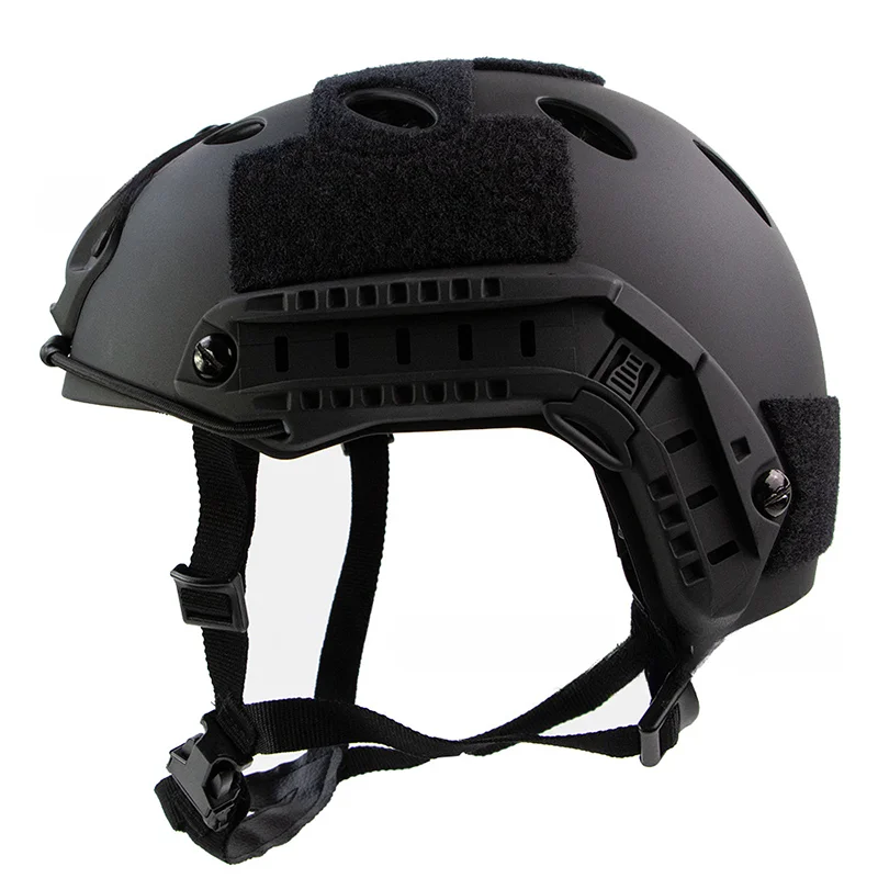 Casco tattico veloce leggero certificato CE ABS antideflagrante manopola regolabile sospensione Airsoft MH casco