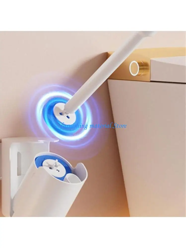 

Y5GD 360 Degree Rotating Toilet Brush Electric Wall Mounted Electric Toilet Cleaner