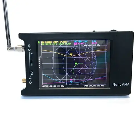 Original Zeenko NanoVNA-H4 4.0" display  1950mAh battery Vector Network Analyzer HF VHF UHF Antenna Analyzer