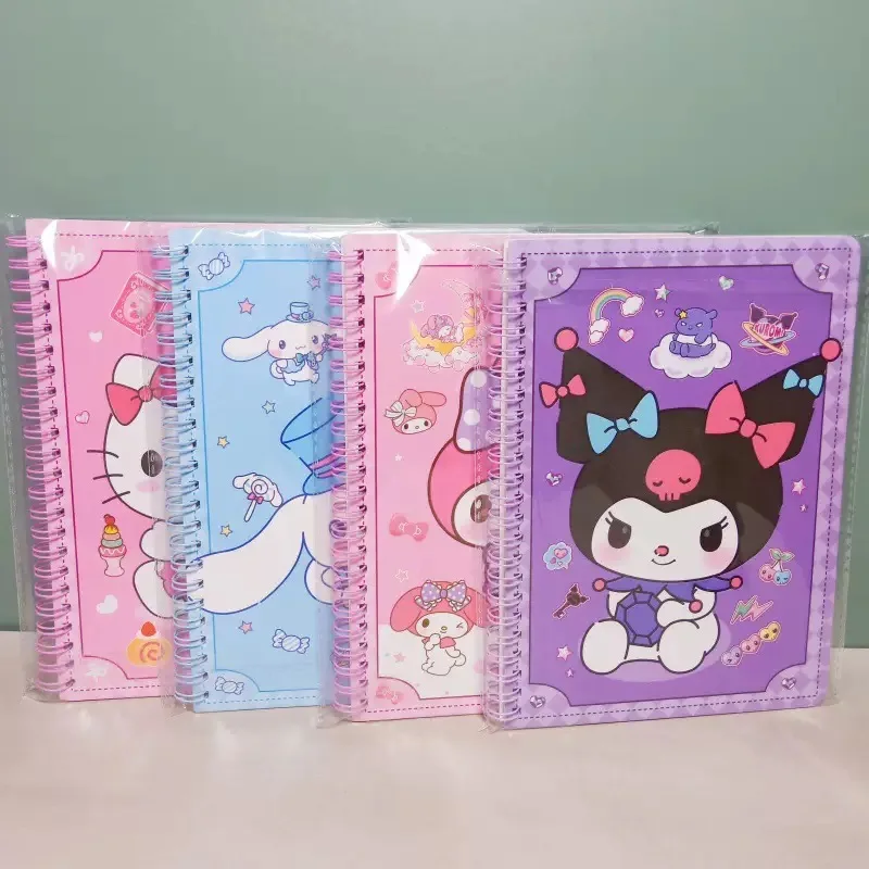 كارتون A5 لفائف سانريو صفحة التلوين طلاب المدارس الابتدائية ملاحظة رسالة ملاحظة الأطفال القرطاسية كتاب كورو لطيف