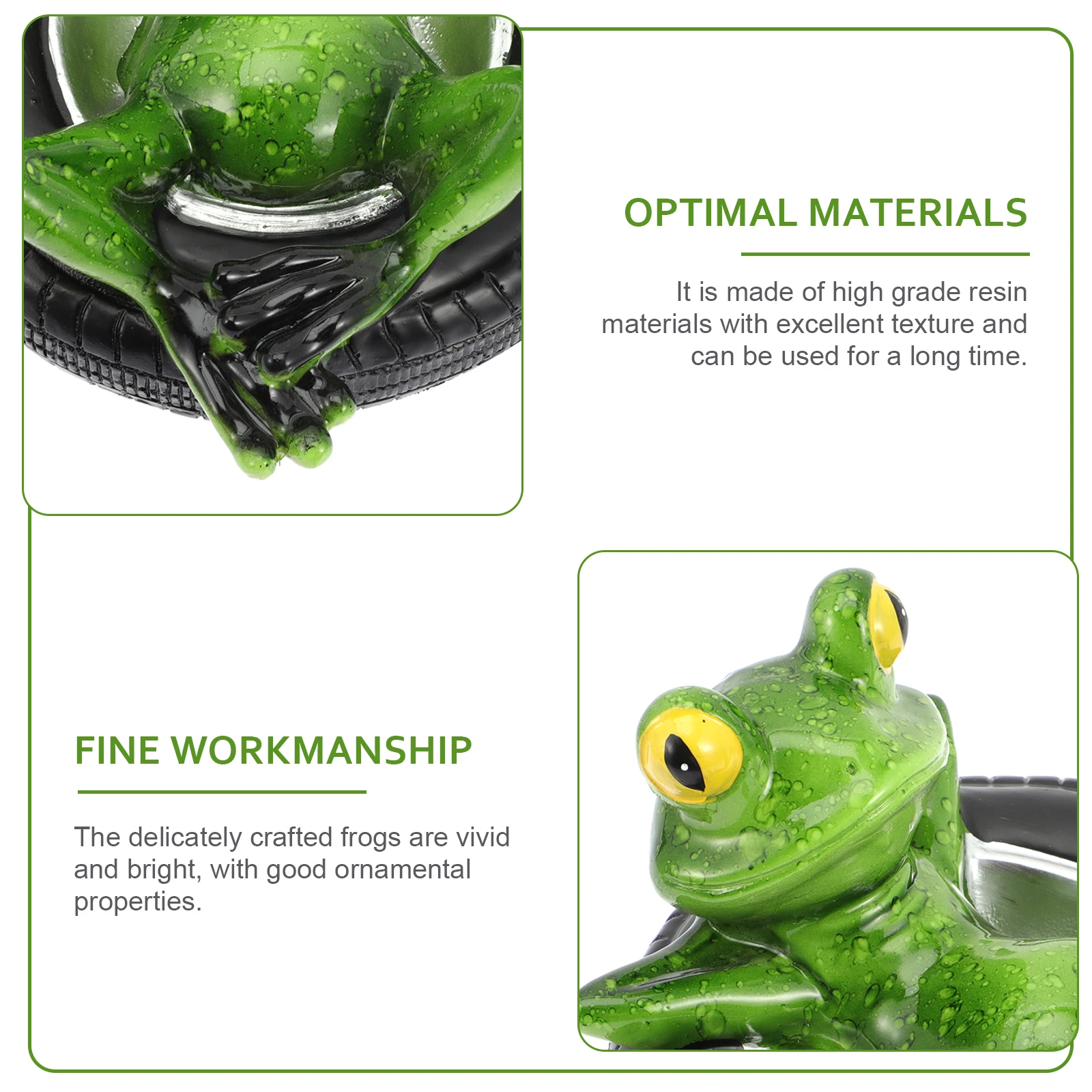 

Floating Resin Adornment Garden Ornament Frogs Decor Frogs Model Lawn Yard Pool Landscape Craft Pond Adornment Decor