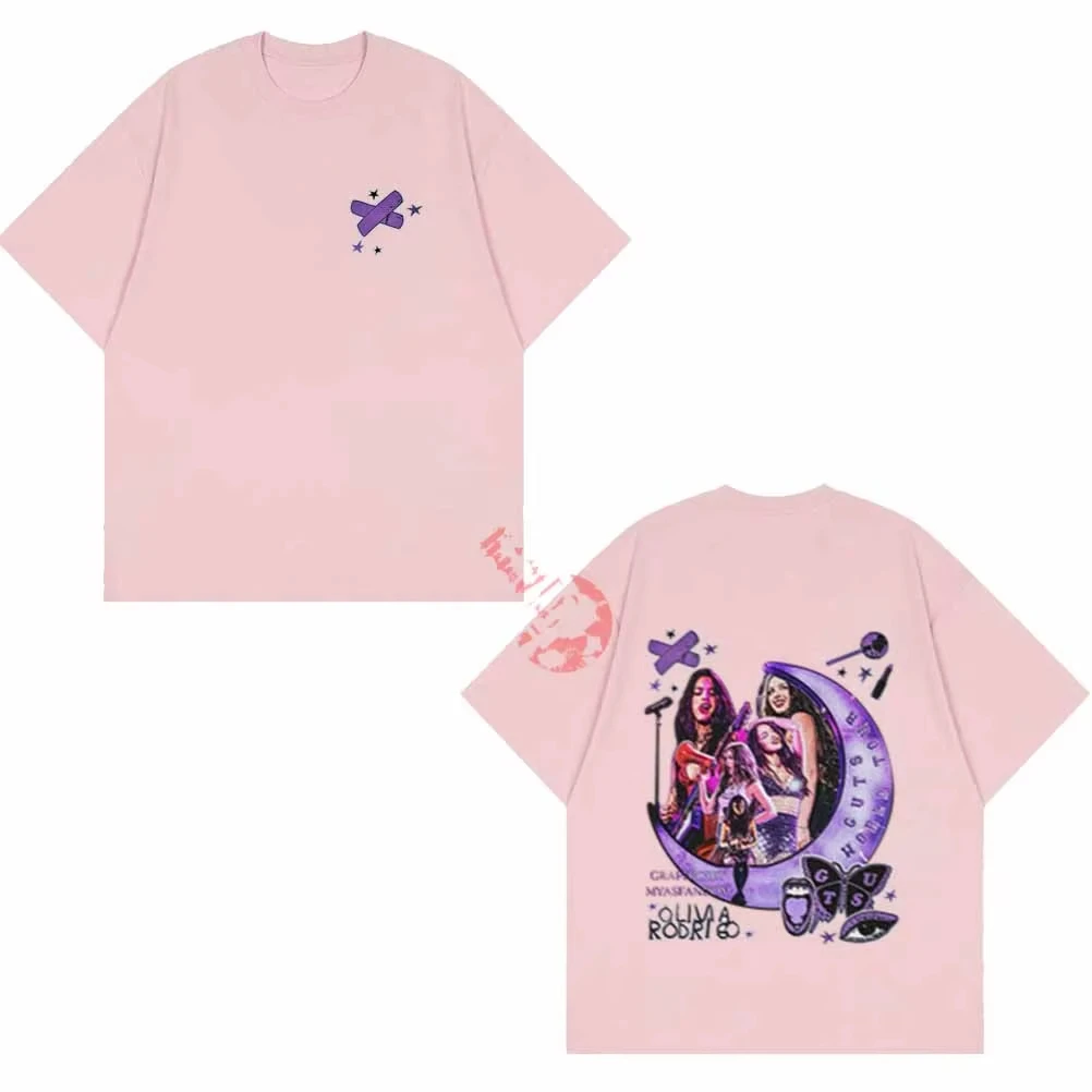 

Guts World Tour Olivias T-Shirts Men Women Round Neck Pure Cotton T Shirt Short Sleeve Tee Plus Size Clothes Kid Boy Girl Size