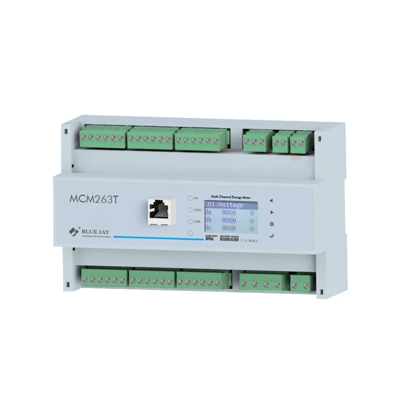 

Tenant Commercial Billing Submetering Multi-channel Power Meter Multi Circuit Submeter Energy Meter with RS485