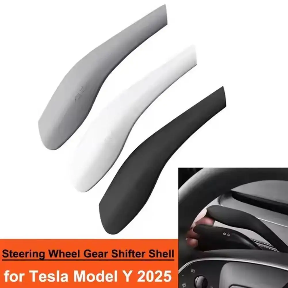 for Tesla Model Y Juniper 2025 Shift Lever Protective Sleeve Shifter Housing Shifter Shell Shift Knob Coverr Car Accessories