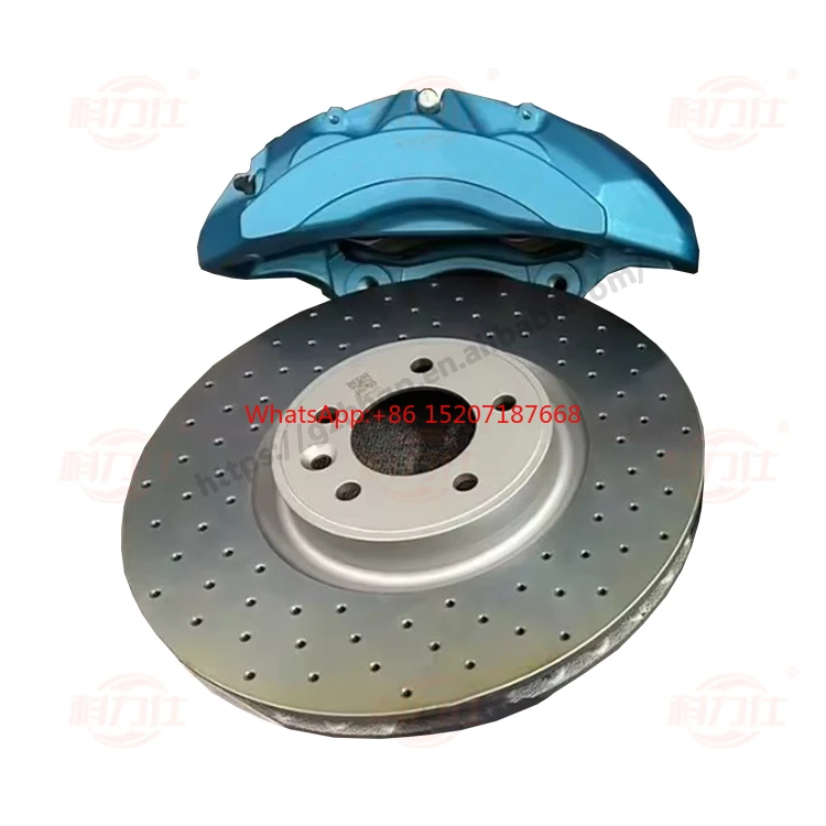 Factory Big Auto Brake System Part For Brembo CTSV6 6 pot Caliper Brake Disc for Land Rover DISCOVERY3 4 5  Sport Defender