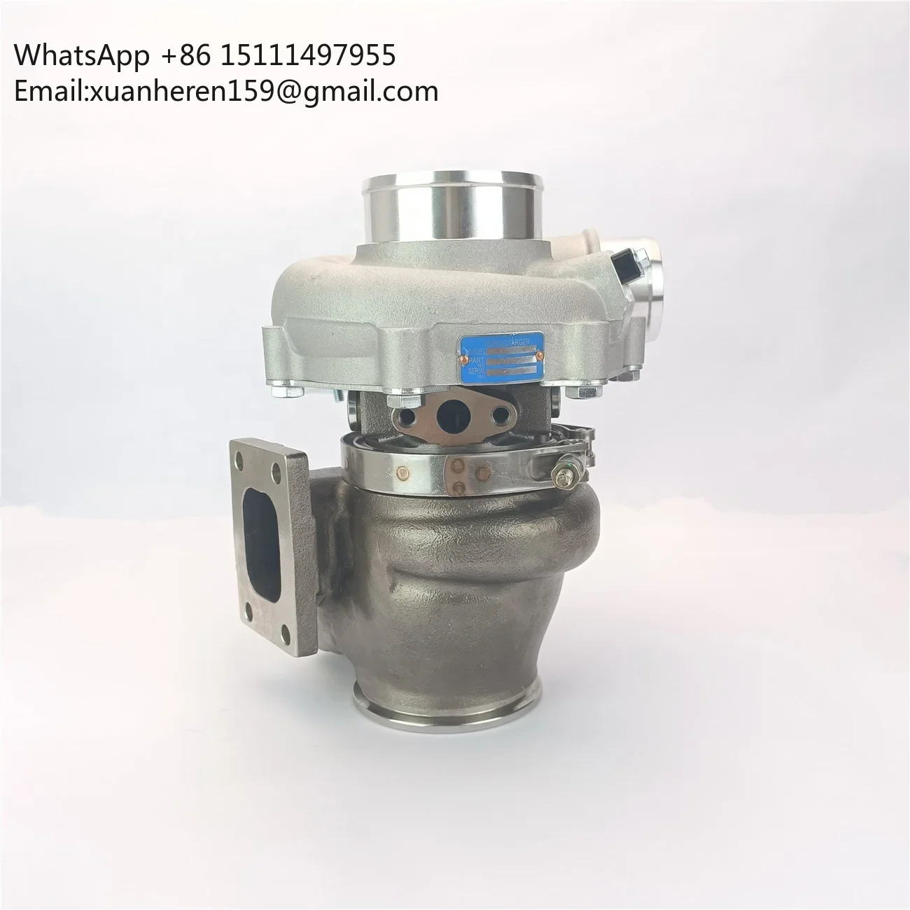 CRAFT Turbo G25-550 Standard Rotation Ball Bearing 877895-5001S AR 0.49 T25 Stainless Steel Turbine Housing Internal Wastegate