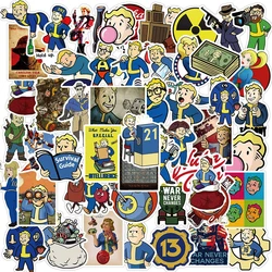 10/30/50pcs Radiation Game Stickers Cute Cartoon Sticker Waterproof DIY Motorcycle Fridge Phone Helmet Car PVC Decoration Decals