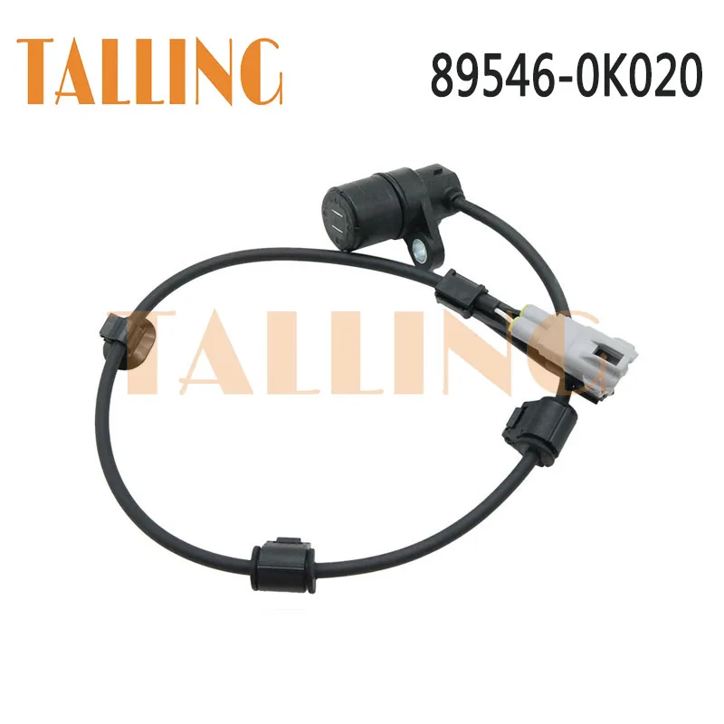 89546-0K020 Rear Left ABS Wheel Speed Sensor for Toyota Fortuner 2004-2015, Hilux 2.7L 2005-2012 New 895460K020