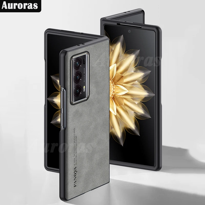 

Auroras For Honor Magic V2 Cover Skin Friendly Velour Texture Matte Hard Shell For Honor Magic Vs 5G Folding Phone Case