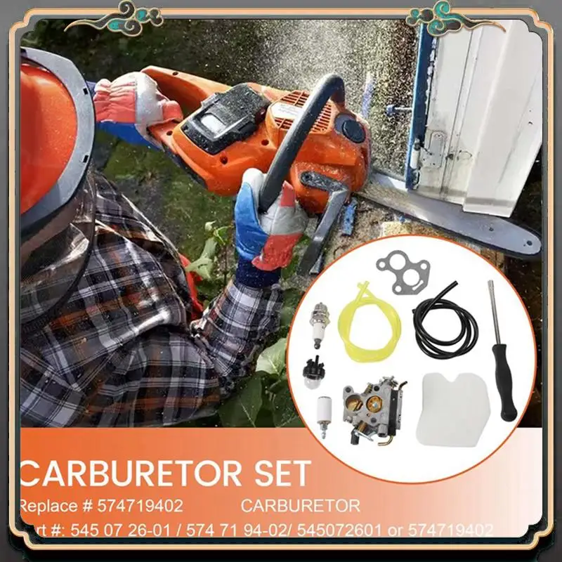 M45K-2Set 574719402 545072601 Carburetor For Husqvarna 235 235E 236 240 240E Chainsaw